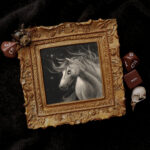 Night Runner, framed