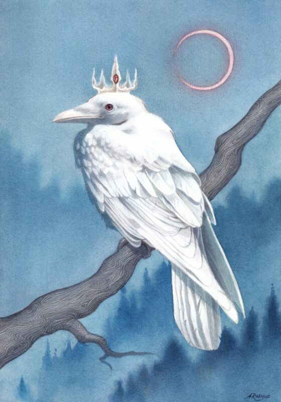 "The White Raven" - by Angelika Rasmus