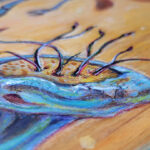 Mixed Media creature Illustration