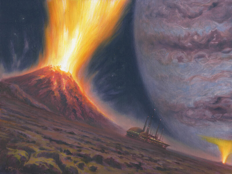 Outpost On Io by Mark Harrison