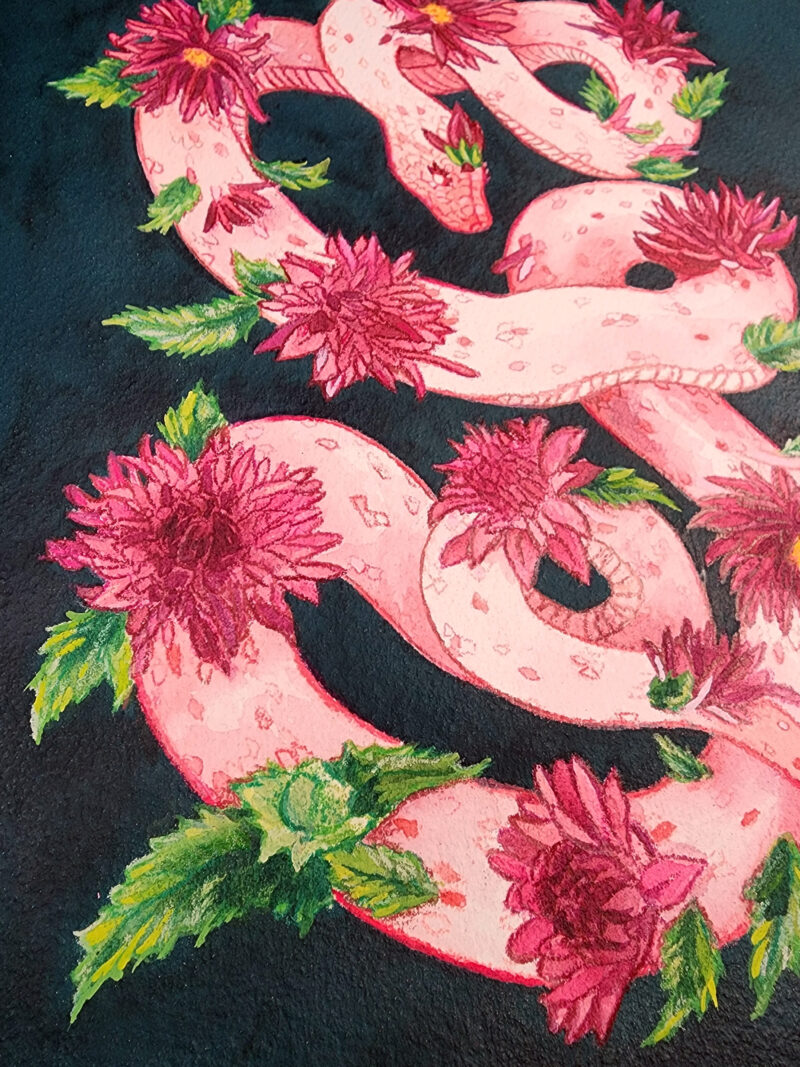 Bloom of the Serpent by Megan Laude (Scarlet Fox Studios)