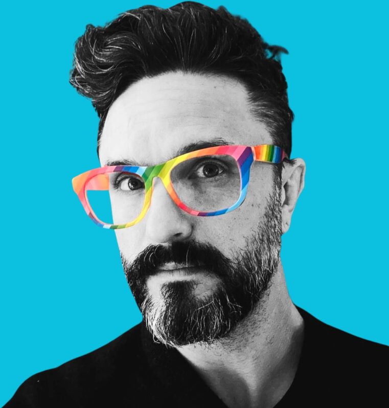 headshot of Marc Scheff, artist and founder of Every Day Original art gallery