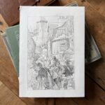 Manchess Three Musketeers drawing.