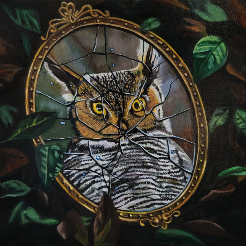 "Dissonance" Acrylic Painting