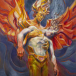 Dreamtender Angel is an Original Oil Painting by Dan Cohen