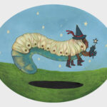 "Grub Witch" image of painting