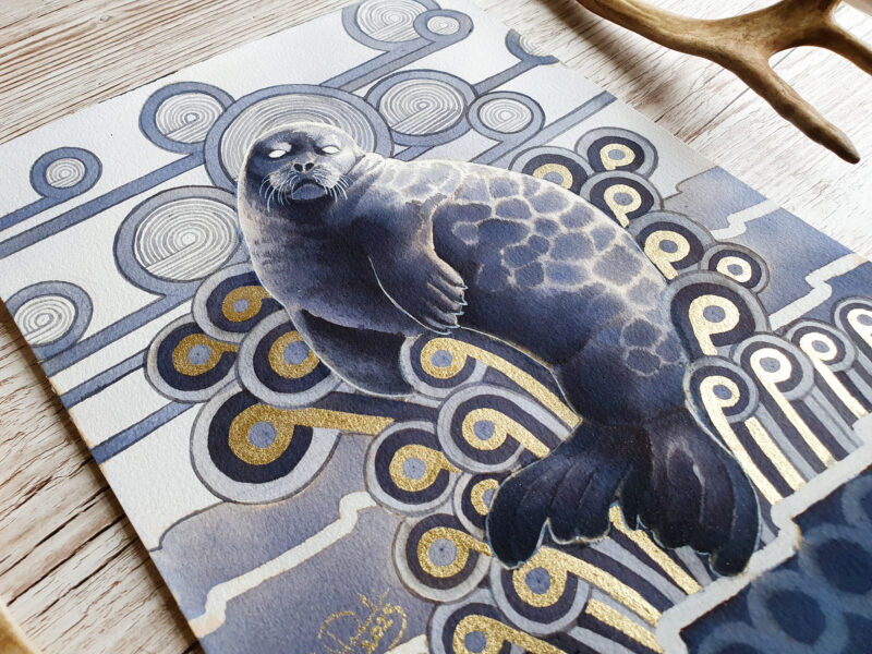 "Origin of Seal" by Nina Pommelin