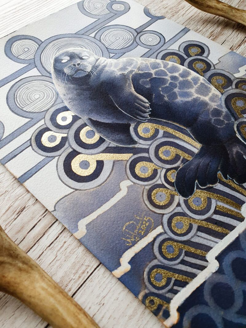 "Origin of Seal" by Nina Pommelin