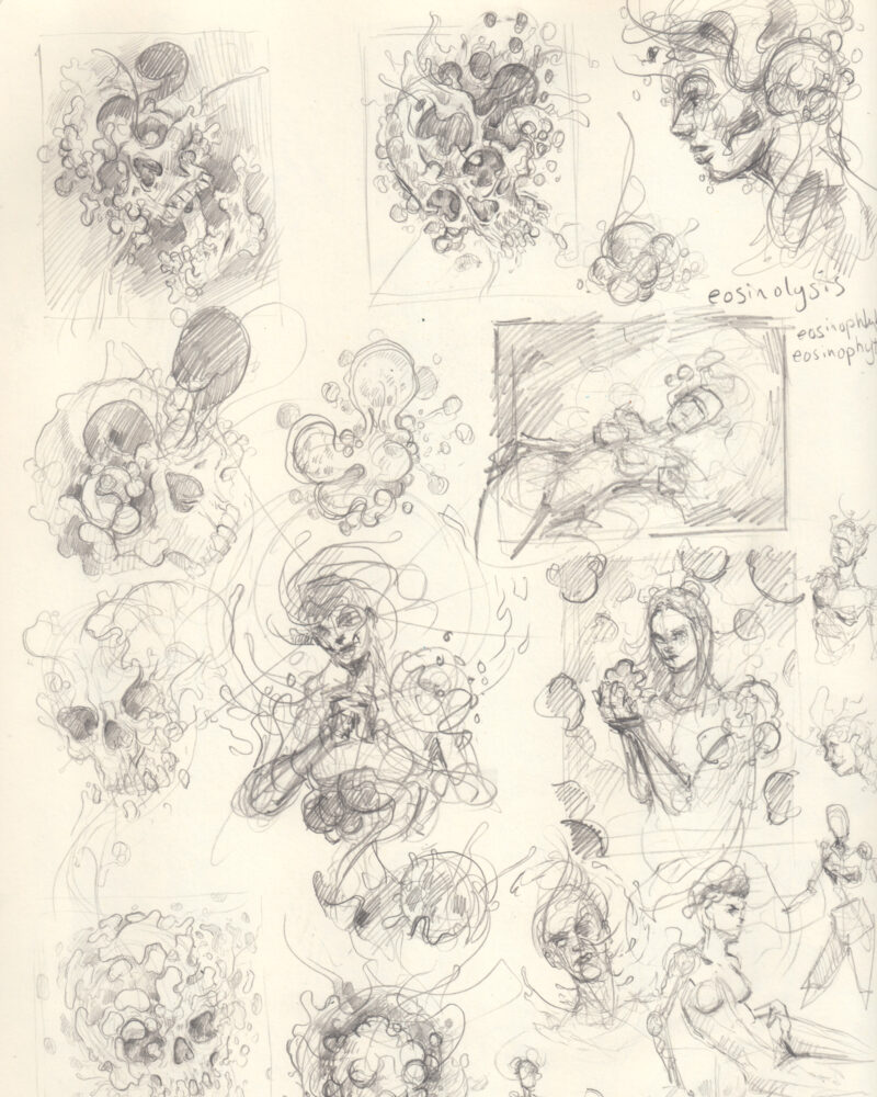 Eosinophilysis: Thumbnails