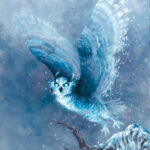 Frost Owl Painting