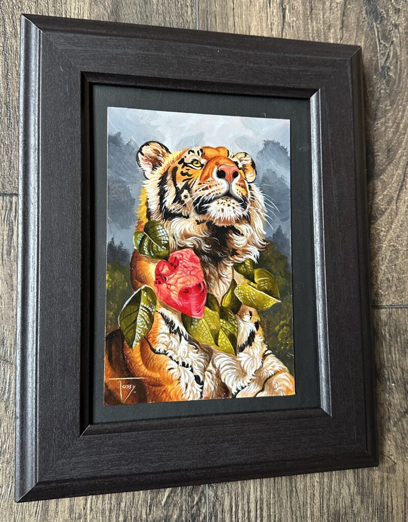 Cor Meum Aperuit, angled view