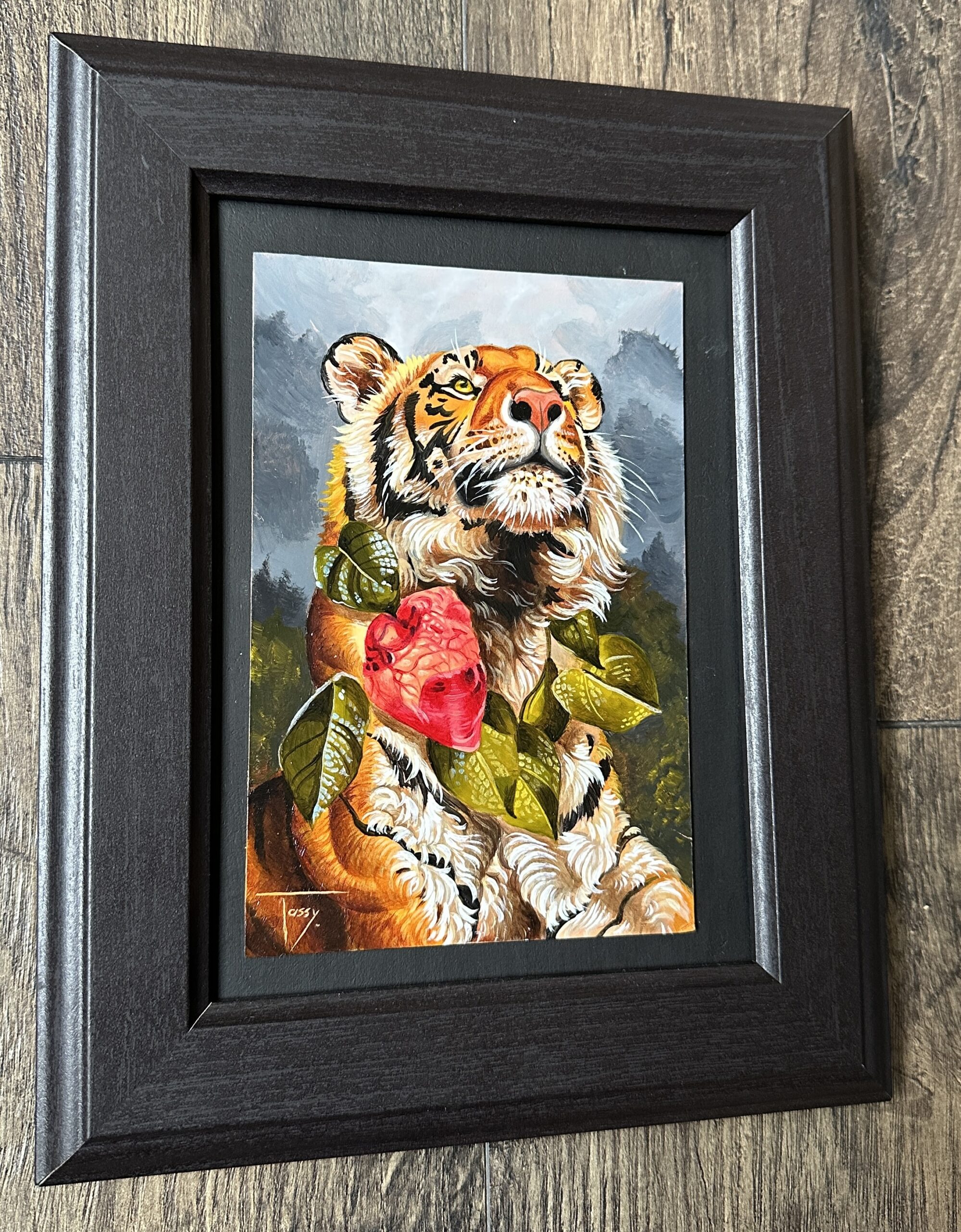 Cor Meum Aperuit, angled view