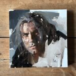 The Witcher painted by Greg Manchess.