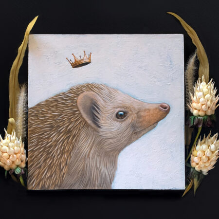 KING HEDGEHOG | Artist Carolina Lebar