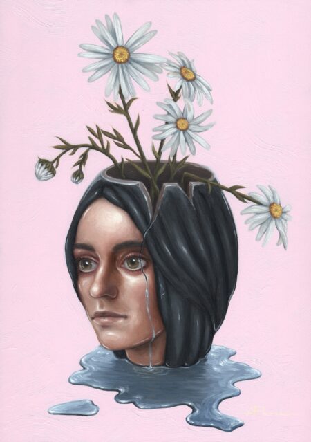 'There... it cracked' by Angelika Paszko