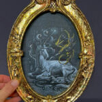 Silver Unicorn and Gold Dragon