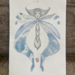 Rorschach's Lepidoptera 2, Version Cyanotype