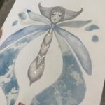 Rorschach's Lepidoptera 2, Version Cyanotype