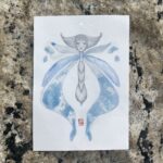 Rorschach's Lepidoptera 2, Version Cyanotype