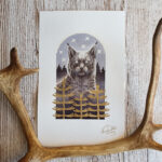 "Lynx Totem" by Nina Pommelin