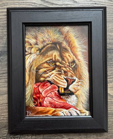 Cor Meum, frontal view