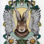 The Wolpertinger by Megan Laude (Scarlet Fox Studios)