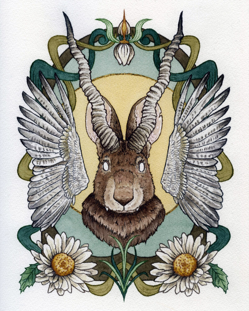 The Wolpertinger by Megan Laude (Scarlet Fox Studios)