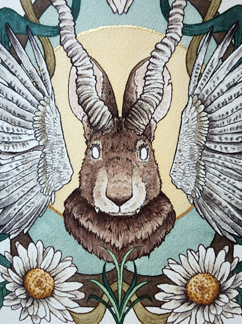 The Wolpertinger by Megan Laude (Scarlet Fox Studios)