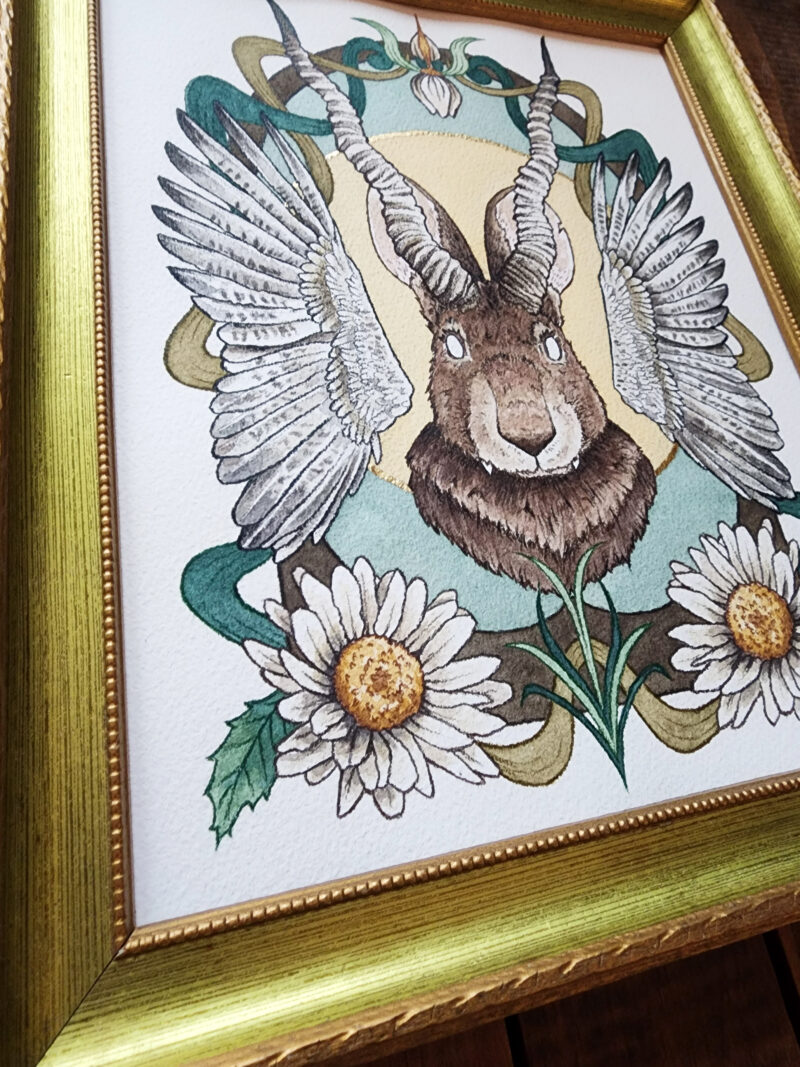 The Wolpertinger by Megan Laude (Scarlet Fox Studios)