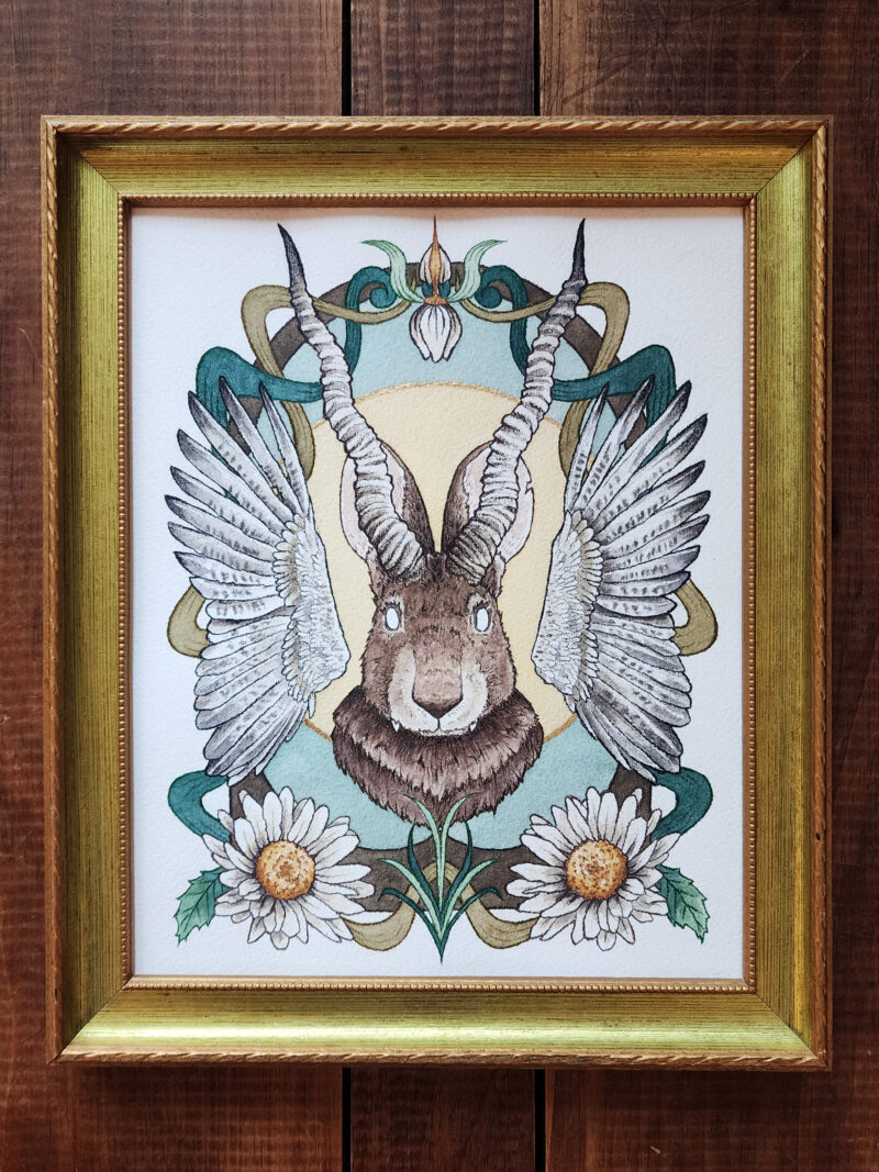 The Wolpertinger by Megan Laude (Scarlet Fox Studios)
