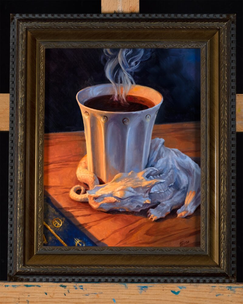 Cirrus, Wizard's Familiar Framed