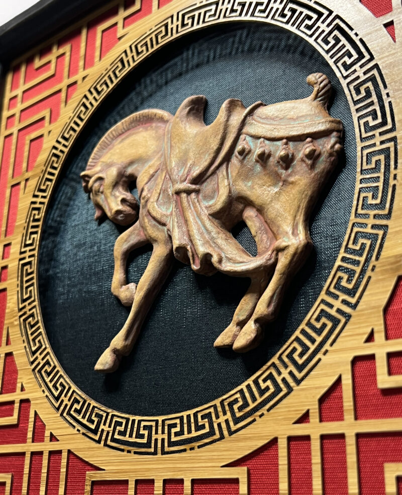 Year of the Horse Back Detail
