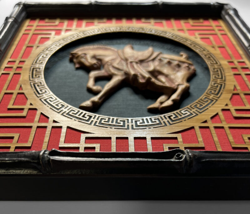 Year of the Horse Frame Detail