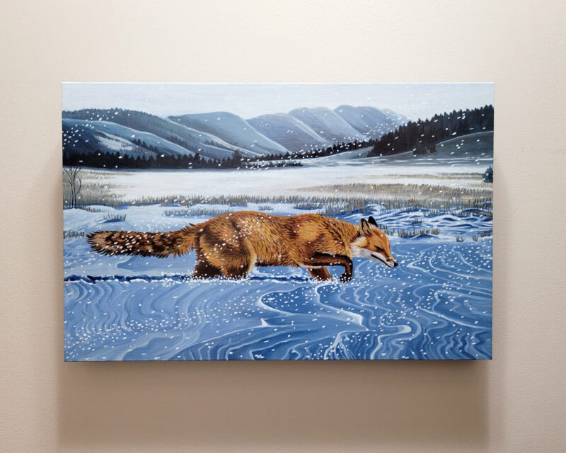 "Weathering" Acrylic Painting