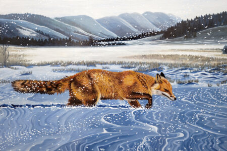 "Weathering" Acrylic Painting