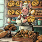 "Seven of Pentacles" by Elisabeth Alba