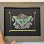 Piece showing hand for scale