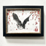 Framed "Haru II" original drawing by Stephanie Inagaki