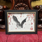 Framed "Haru II" original drawing by Stephanie Inagaki