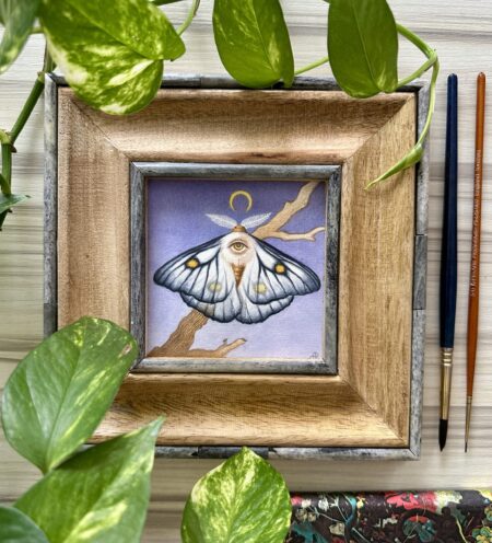 "Ghost Moth" - by Angelika Rasmus