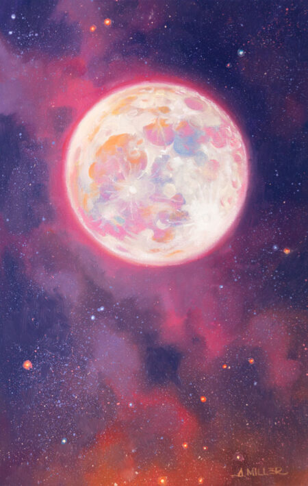 Cotton Candy Moon