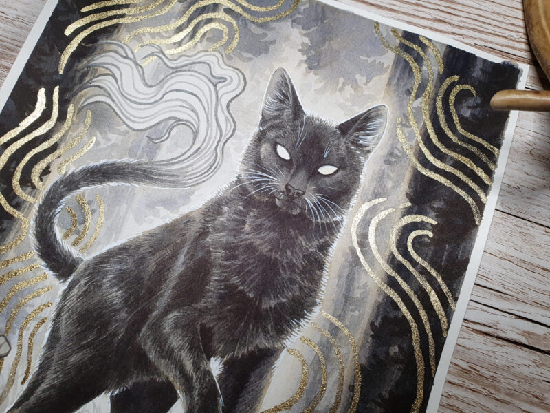 "Origin of Cat" by Nina Pommelin