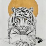 Spirit Guardiana: White Tiger by Marian Pham