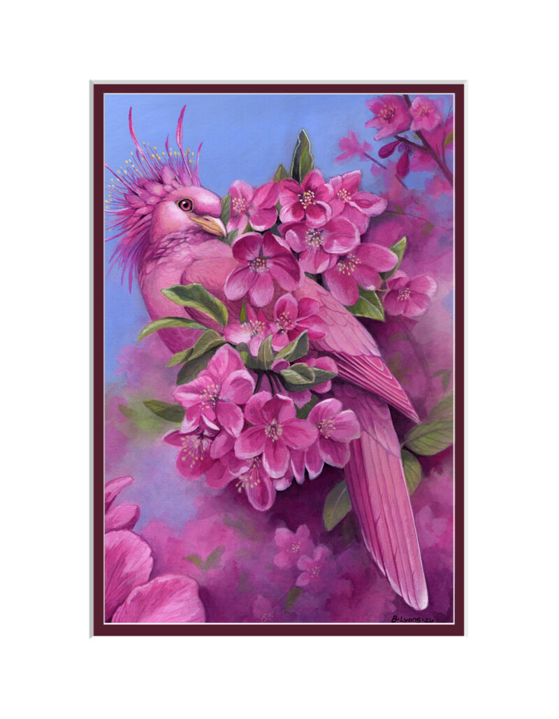 Apple Blossom Birdflower - Matted