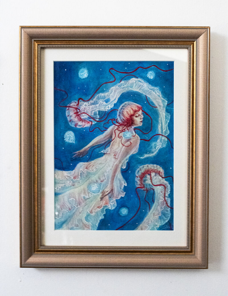 Bloom by Caitlin Fowler, framed
