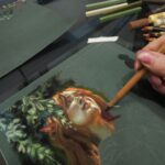 Work in progress shot of "Willow" by Alexandra Verhoven