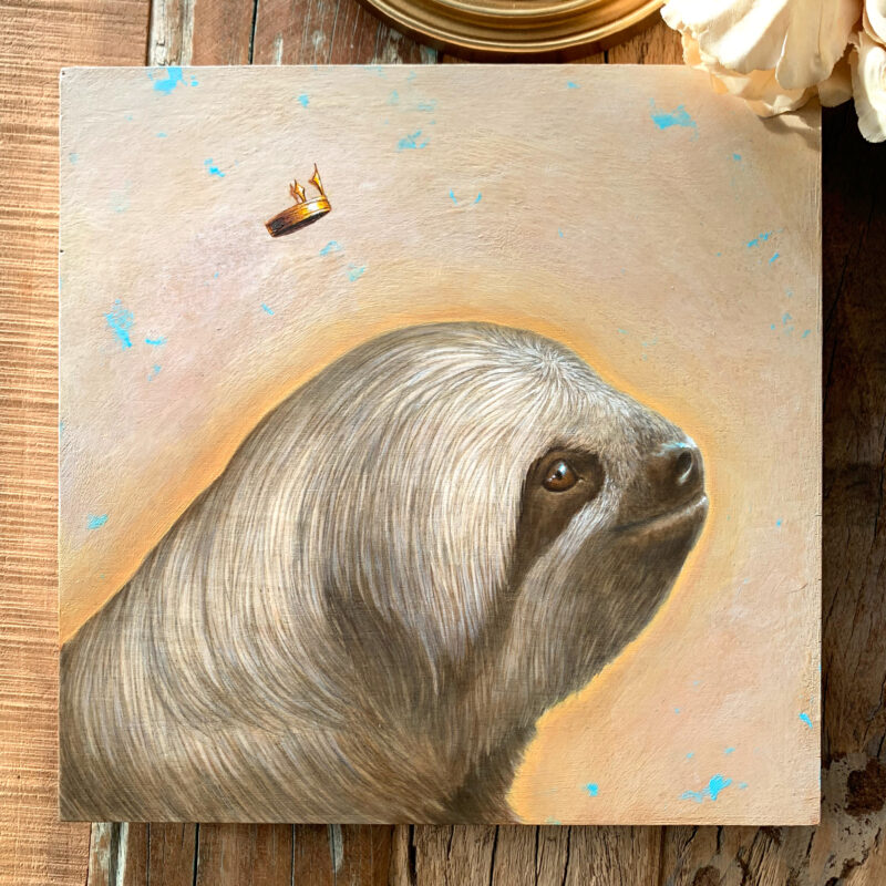 KING SLOTH | Artist Carolina Lebar