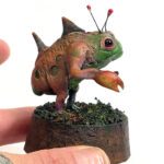 Clawed Marsh Hopper Size