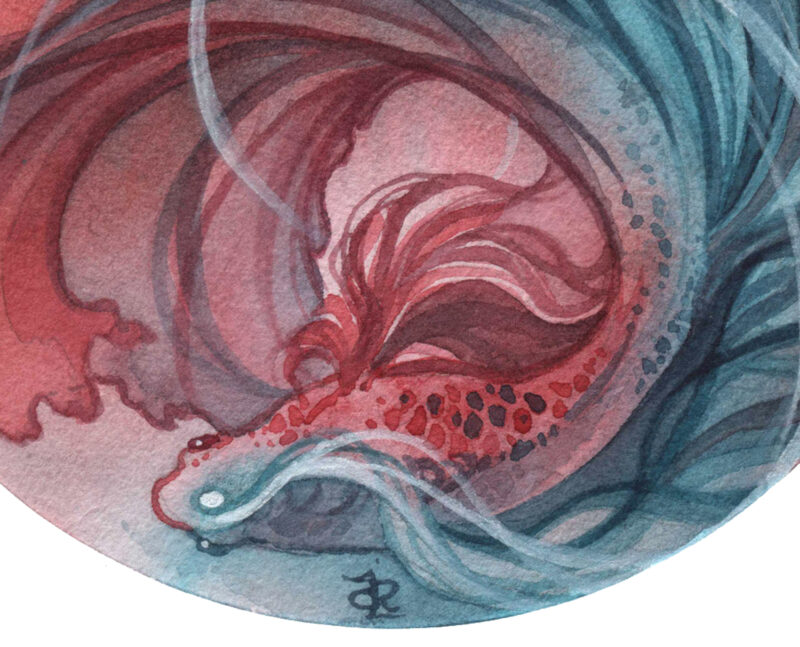 "Circling Ever Closer" - by Amelia Leonards