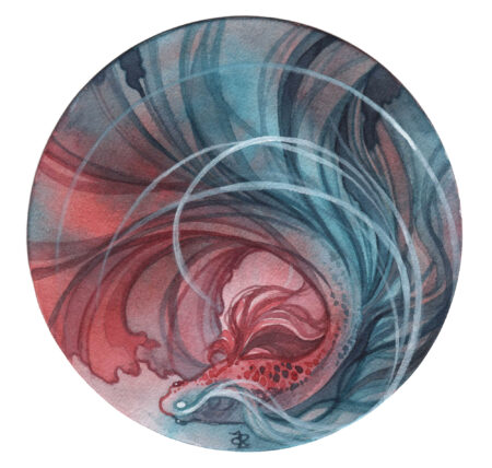 "Circling Ever Closer" - by Amelia Leonards
